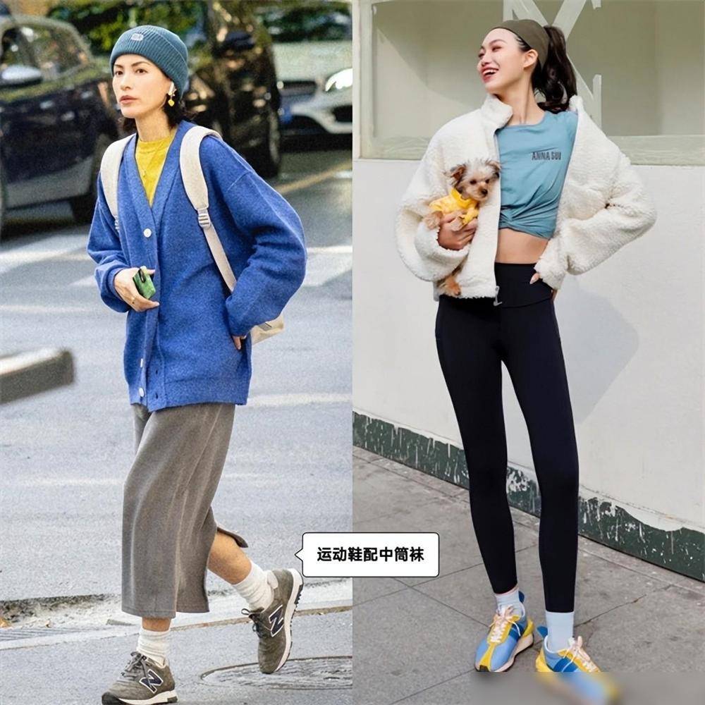 衣不紧身、鞋子不带跟却个个高级时髦千亿国际网站被深圳街拍惊艳到了！穿(图8)